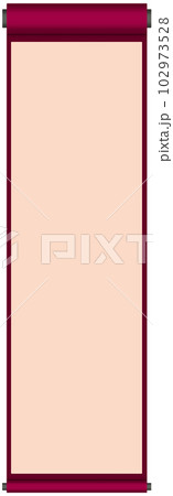 掛け軸のコピースペース 102973528