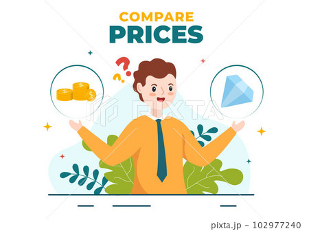 Compare Prices Vector Illustration of Inflation in Economy, Scales with Price and Value Goods in Flat Cartoon Hand Drawn Landing Page Templates Compare Prices Vector Illustration of Inflation in Economy, Scales with Price and Value Goods in Flat Cartoon Hand Drawn Landing Page Templates 102977240