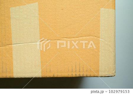 brown box packaging for shipping, paper texture 102979153
