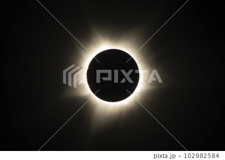 Totality during the 2023 Australian total solar eclipse in Exmouth 102982584