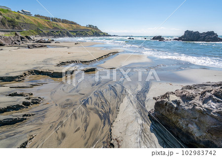 釜磯と海岸湧水 102983742