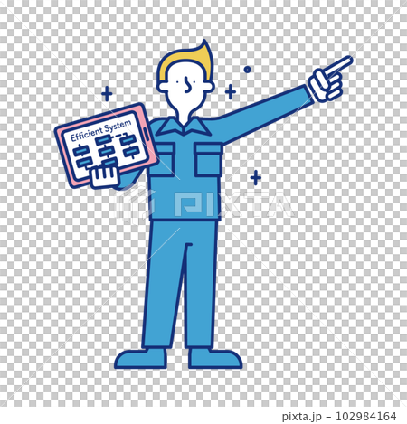 從事製造技術職業的人 102984164