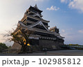 熊本県 熊本城天守閣 熊本県 熊本城天守閣 102985812