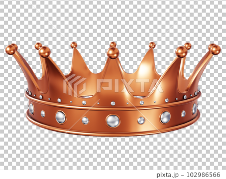 Illustration of a copper crown 102986566