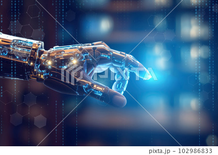 AIロボットと革新的なテクノロジー 102986833