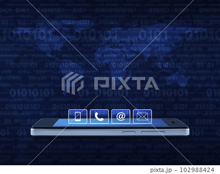 Business customer service and support online concept, Elements of this image furnished by NASA 102988424