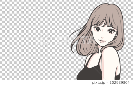 女性,女の子,イラスト,アニメ,漫画,美少女,萌え,キャラクター,コスプレ,二次元,デジタル,日本, 102989804