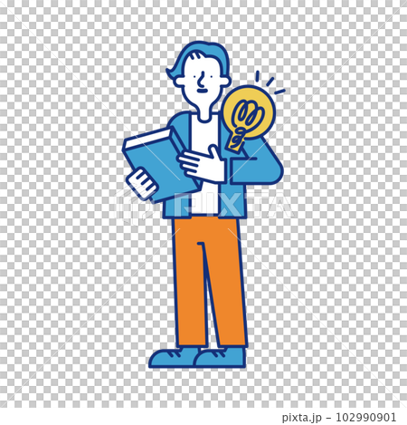 A man working in a patent and intellectual property profession A man working in a patent and intellectual property profession 102990901