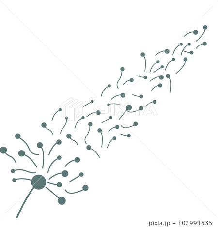 Dandelion Logo, Vector Plant Dandelion flower, Design Icon Template Dandelion Logo, Vector Plant Dandelion flower, Design Icon Template 102991635