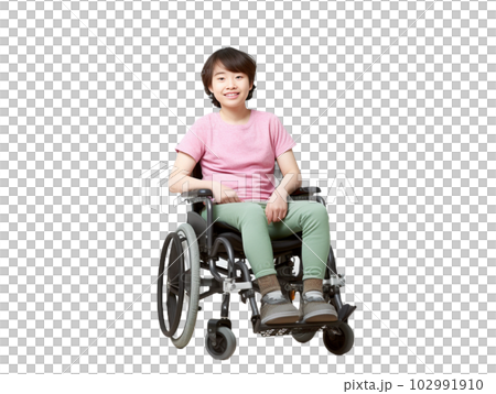 車いすと少年u 102991910