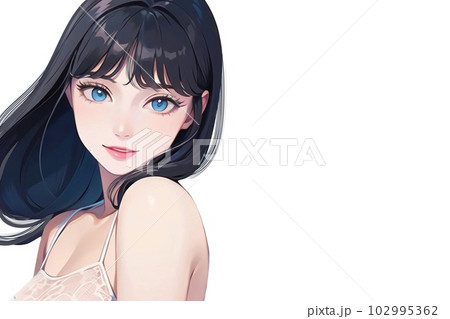 女性,女の子,イラスト,アニメ,漫画,美少女,萌え,キャラクター,コスプレ,二次元,デジタル,日本, 102995362
