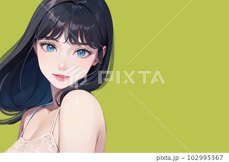 女性,女の子,イラスト,アニメ,漫画,美少女,萌え,キャラクター,コスプレ,二次元,デジタル,日本, 102995367