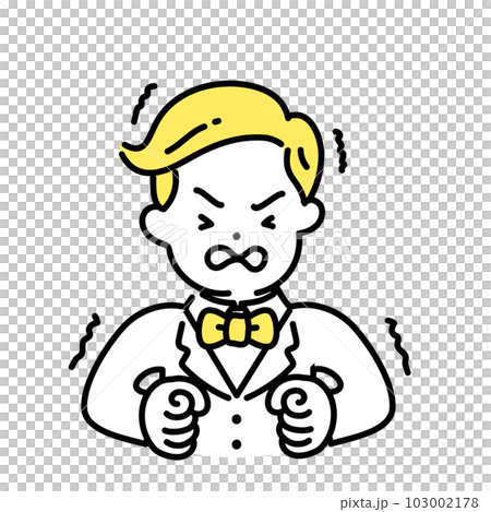Cute character illustration series _ rich men _ endure 103002178