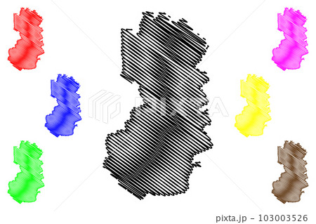 Bad Tolz-Wolfratshausen district (Federal Republic of Germany, rural district Upper Bavaria, Free State of Bavaria) map vector illustration, scribble sketch Bad Tolz Wolfratshausen map Bad Tolz-Wolfratshausen district (Federal Republic of Germany, rural district Upper Bavaria, Free State of Bavaria) map vector illustration, scribble sketch Bad Tolz Wolfratshausen map 103003526