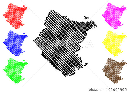 Arezzo province (Italy, Italian Republic, Tuscany or Toscana region) map vector illustration, scribble sketch Province of Arezzo map Arezzo province (Italy, Italian Republic, Tuscany or Toscana region) map vector illustration, scribble sketch Province of Arezzo map 103003996