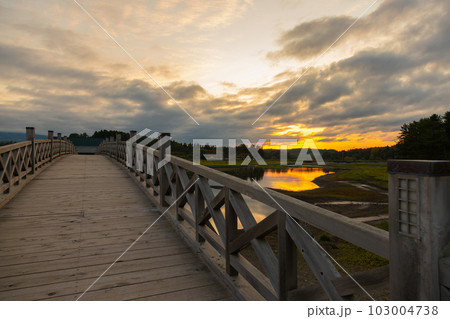 青森　鶴の舞橋 103004738