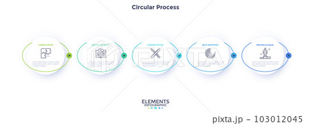 Modern Vector Infographic Template 103012045