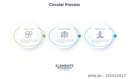 Modern Vector Infographic Template 103012057
