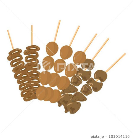 Indonesian Traditional Satay Sate Usus, Sate Telur, Sate Hati Ampela Indonesian Traditional Satay Sate Usus, Sate Telur, Sate Hati Ampela 103014116