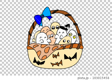 ghost in a basket ghost in a basket 103015458