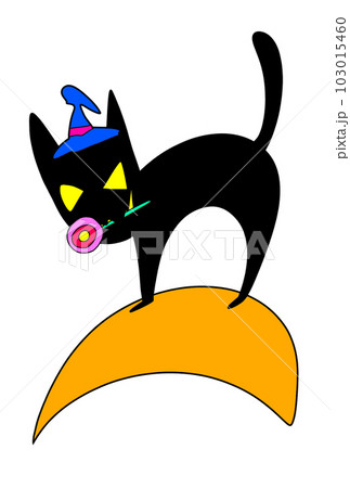 キャンディをくわえた黒猫 キャンディをくわえた黒猫 103015460