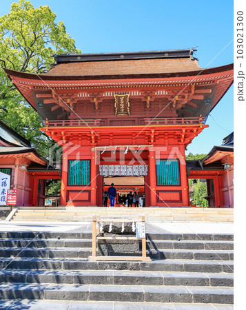 富士山本宮浅間神社楼門（縦） 103021300