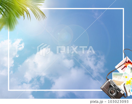 夏の思い出イメージ素材 103023093
