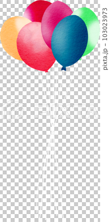 ballon watercolour 103023973