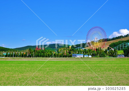 北海道グリーンランドの遠景 北海道グリーンランドの遠景 103025285