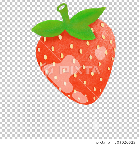 Strawberry yummy is red fruit 103026625
