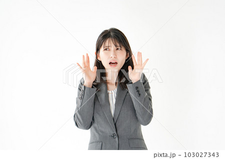 ビジネス 女性 驚く ビジネス 女性 驚く 103027343
