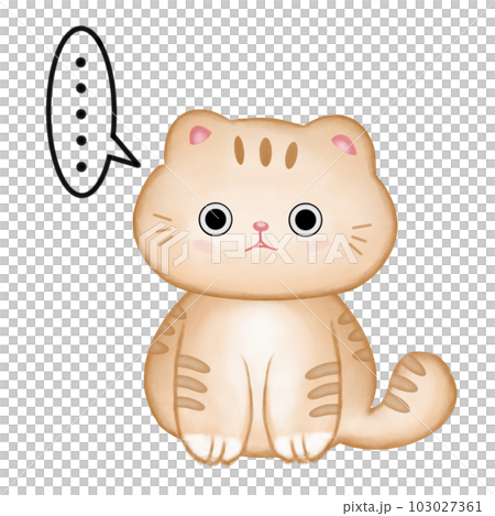 A confused cat 103027361