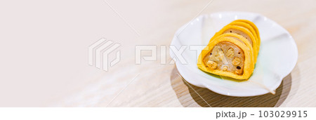 からし蓮根 は 熊本 の 郷土料理 【 熊本県 の イメージ 】 からし蓮根 は 熊本 の 郷土料理 【 熊本県 の イメージ 】 103029915