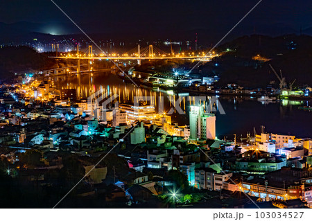 尾道の夜景 尾道の夜景 103034527