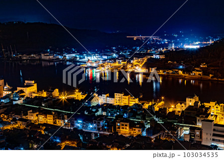 尾道の夜景 103034535