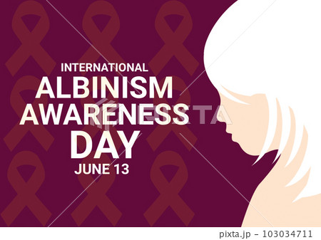 World Albinism Awareness Day. Illustration World Albinism Awareness Day. Illustration 103034711