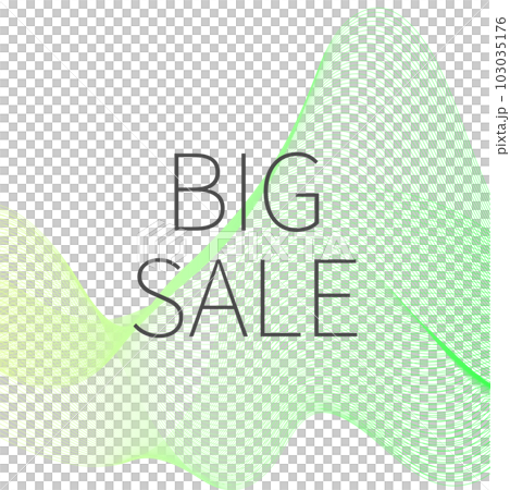 Background illustration_wave_green Background illustration_wave_green 103035176