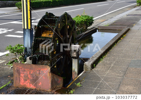 鹿児島県南九州市知覧の武家屋敷と周辺の風景 103037772