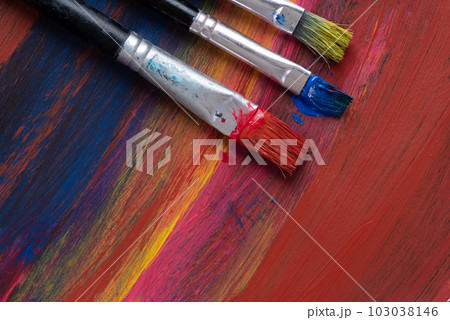 アクリル絵の具で描く 103038146