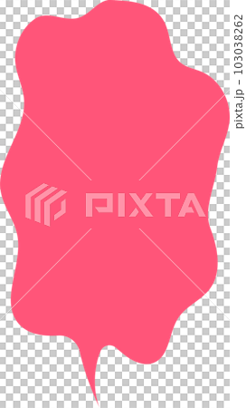 speech bubble balloon keyword icon sticker planner text box banner, flat png transparent element design 103038262
