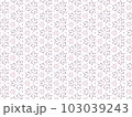Purple Abstract Mandala or Ikat Wallpaper Pattern Background 103039243
