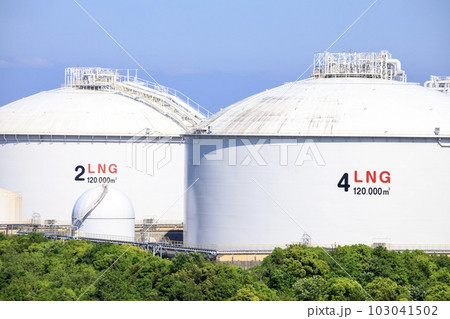 LNGの貯蔵タンク 103041502