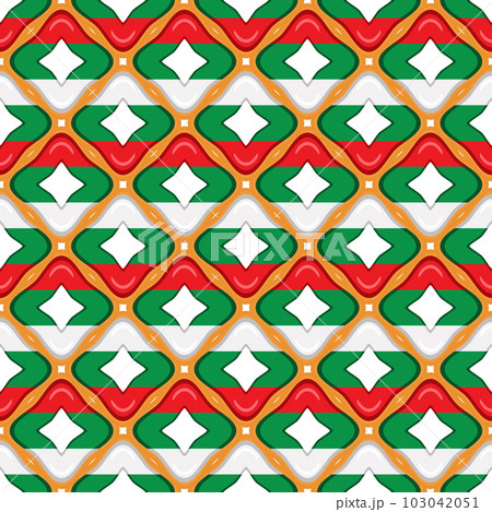 Pattern cookie with flag country Bulgaria in tasty biscuit 103042051