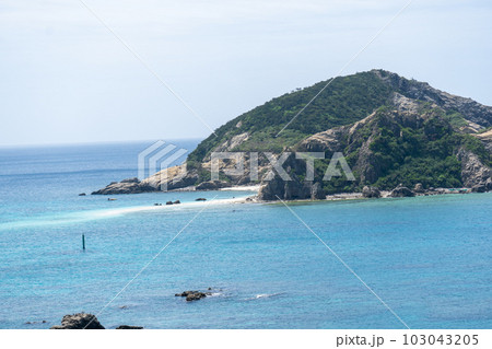 渡嘉渡嘉敷島の阿波連エリアのクバンダキ展望台 渡嘉渡嘉敷島の阿波連エリアのクバンダキ展望台 103043205