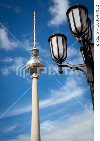 The TV Tower in Berlin, Germany. 103047032