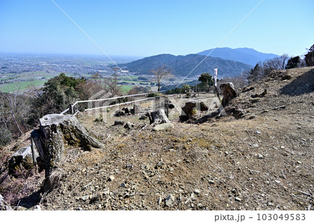 竹中半兵衛の美濃「菩提山城」 遺構と廓群 竹中半兵衛の美濃「菩提山城」 遺構と廓群 103049583