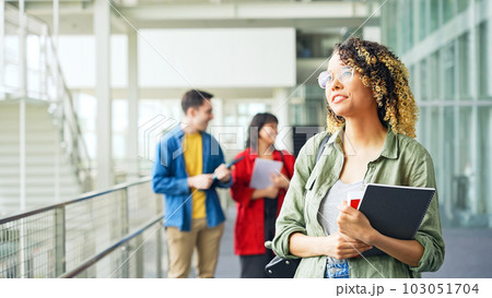笑顔の外国人学生 103051704