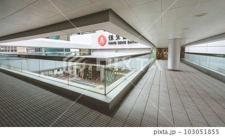may 17 2023 the headquarter of hang sang bank at cental hong kong 103051855