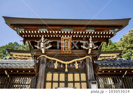 豊田市、晴天の野見神社 豊田市、晴天の野見神社 103053014