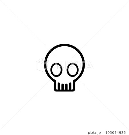 Skull icon 103054926